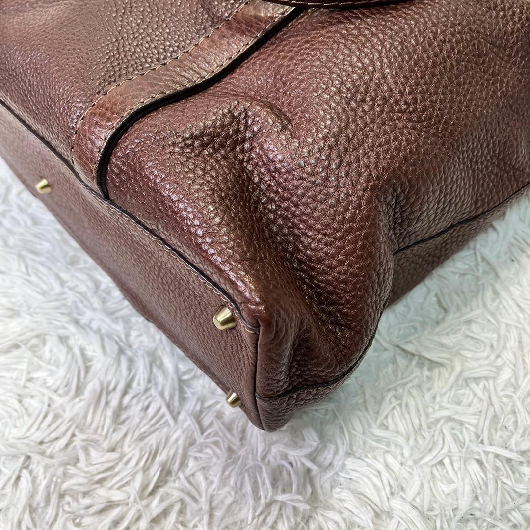 美品✨土屋鞄　トーンオイルヌメ　デイリートートバッグ　レザー　ブラウン　A4