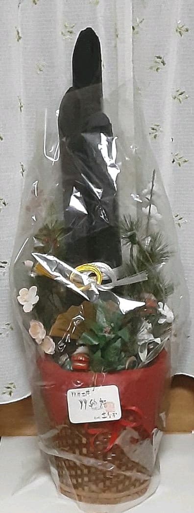 竹炭お正月飾り