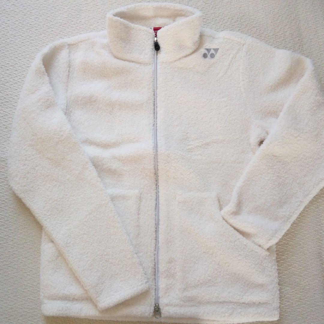 ヨネックスゴルフウェア　石川遼モデル　2012年ボアフリースブルゾン　ホワイト