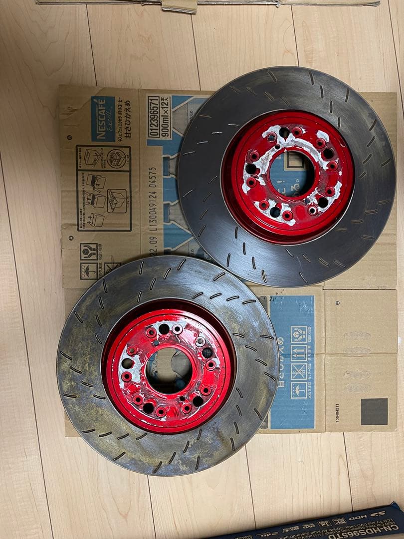 トヨタ純正 10セルシオ後期リアブレーキ キャリパー ローター