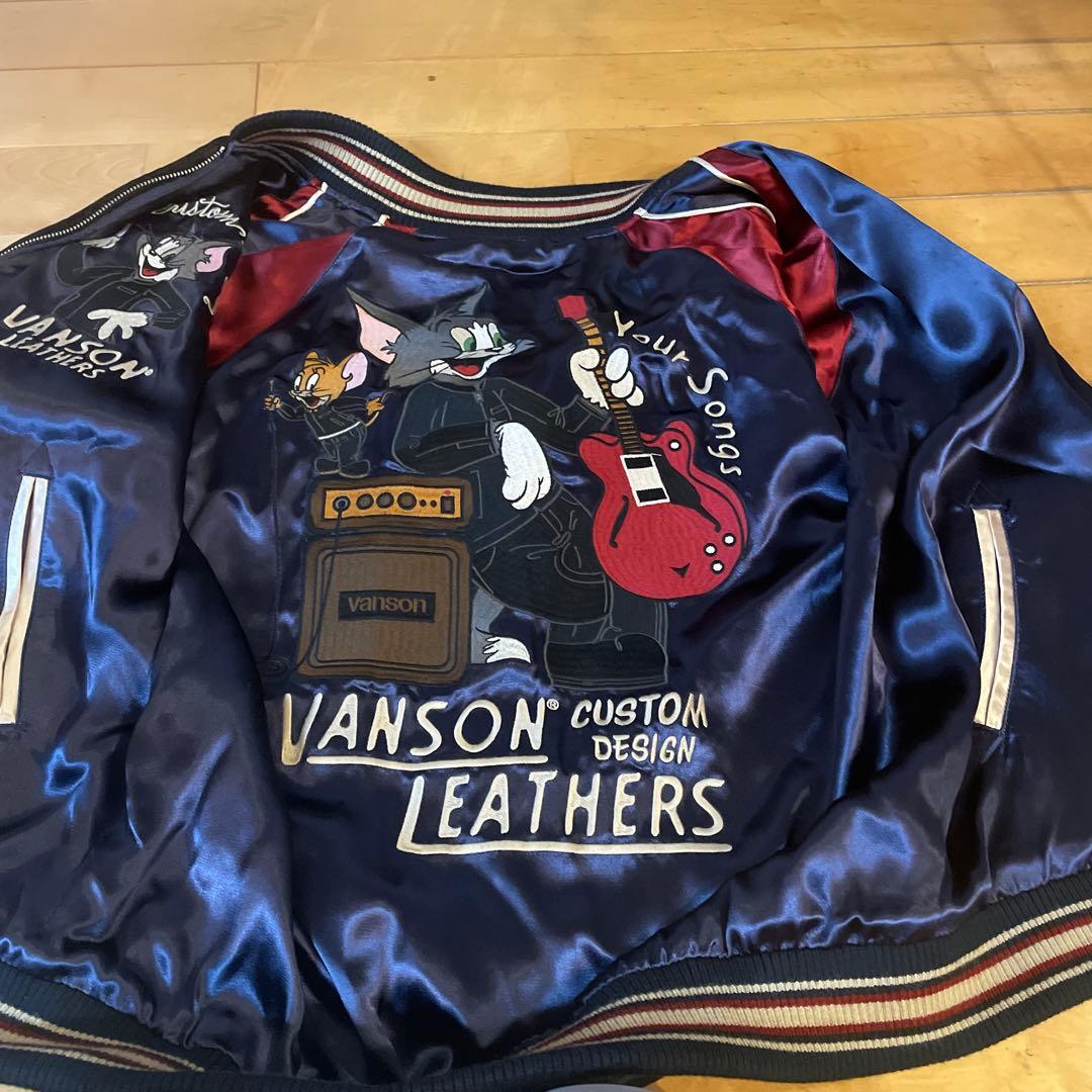VANSON LEATHERS スカジャン バックス・バニー トム・ジェリー
