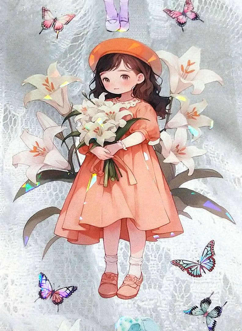 廃盤品✩J1117＃涩青奶泡(贝壳光)奶泡匣子切り売り海外人物女の子AIマステ