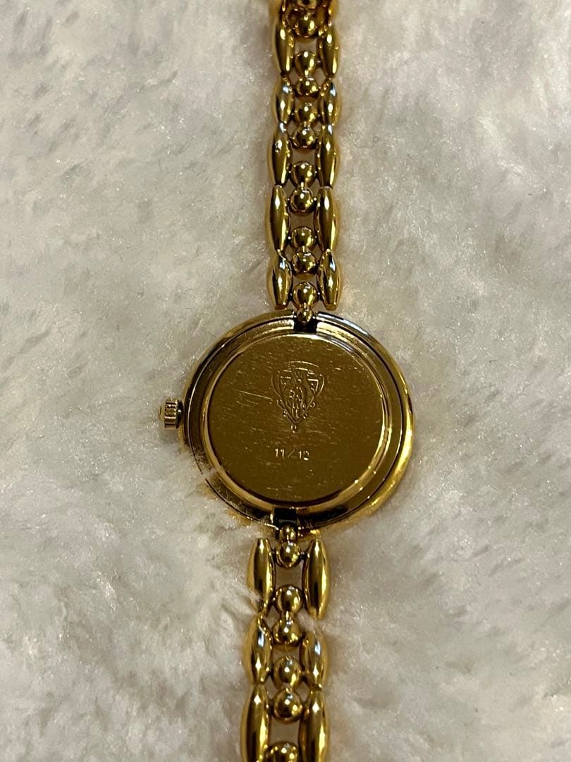 GUCCI カラーベゼル6色つきゴールド腕時計⭐︎ 電池交換済み