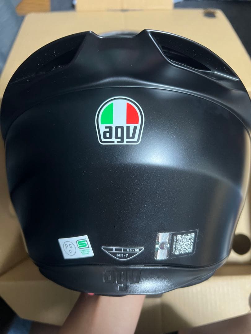 AGV K1フルフェイスヘルメット マットブラック　アジアンフィット　美品