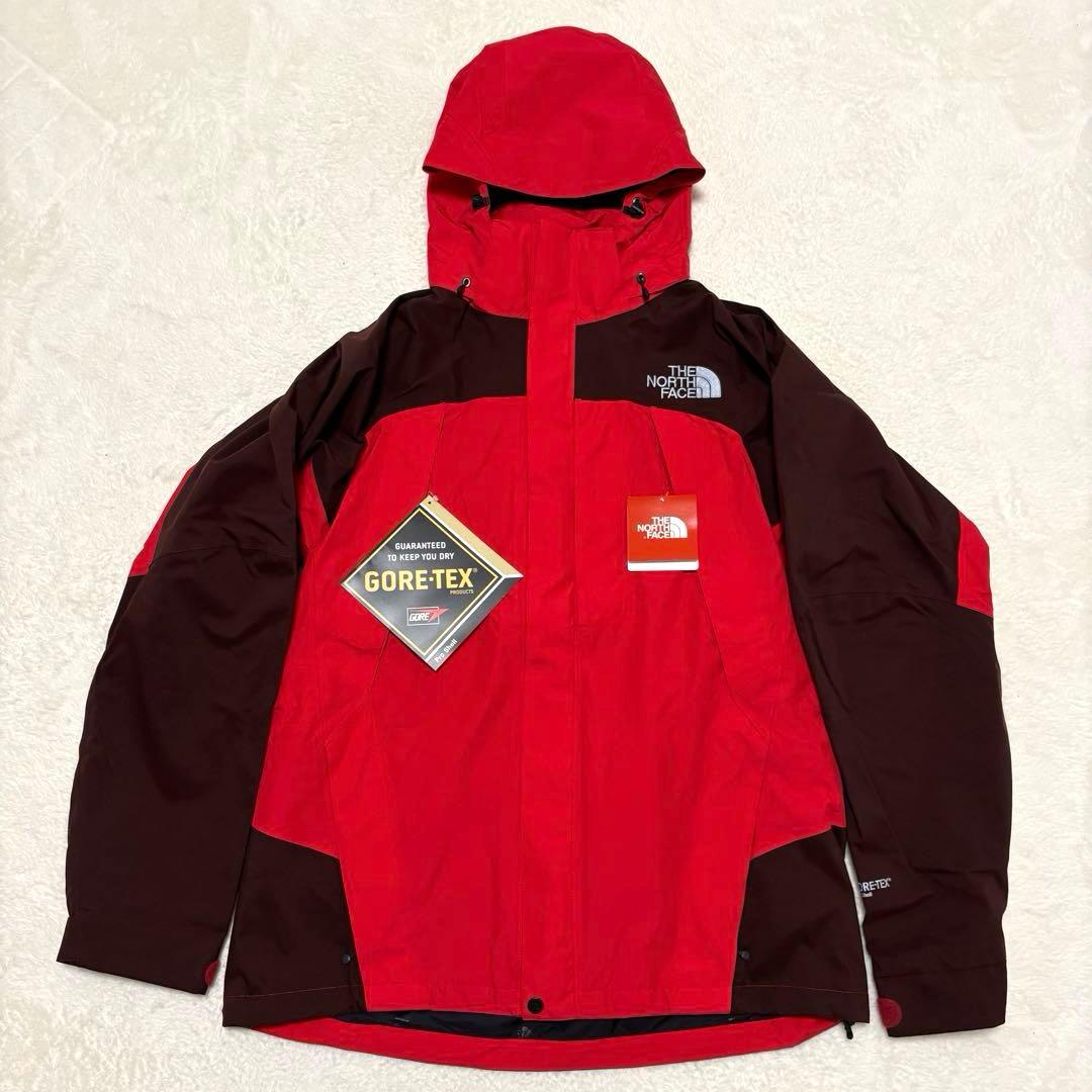 【新品未使用 XL】THE NORTH FACE GORE-TEX レッド