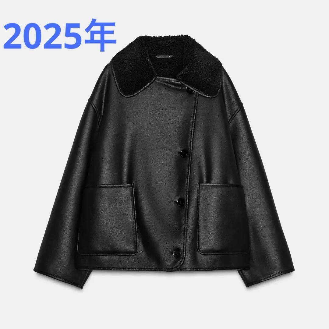 ZARA ダブルフェイスジャケット