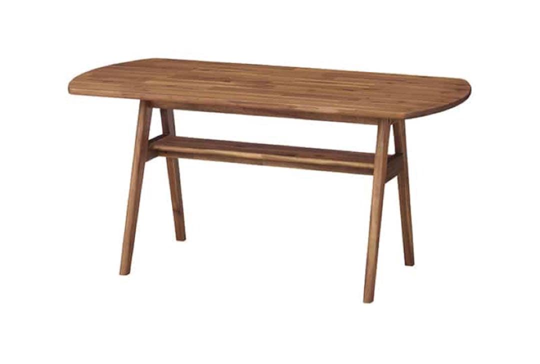 送料込み ウニコ unico SWELLA ダイニングテーブル W1400 美品