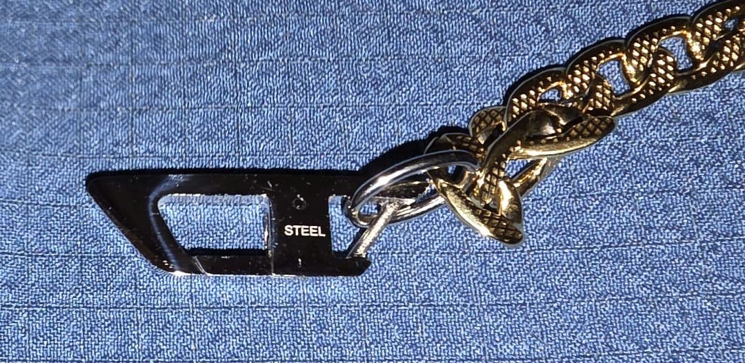 ディーゼル DIESEL　ネックレス ゴールド