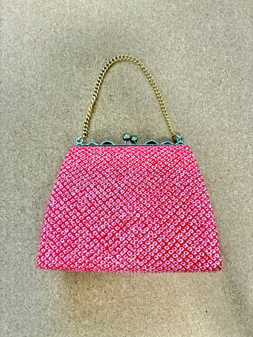 七五三 七歳女の子 着物 紫 総絞り　刺繍入り 着物セット