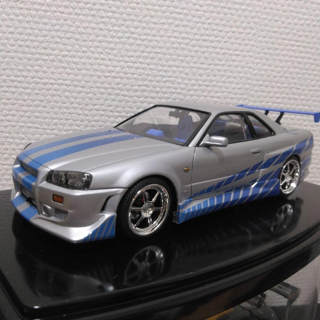 SKYLINE GT-R ワイスピ ブライアン仕様 1/24 アオシマ