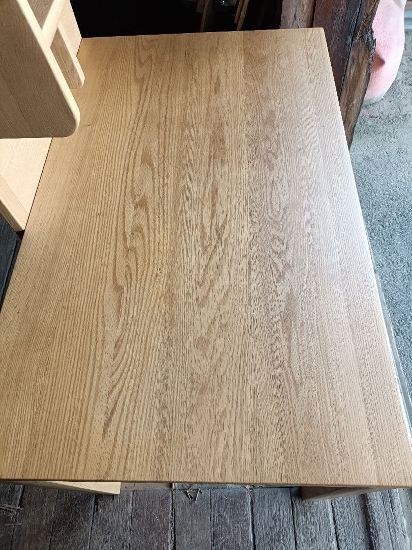 ayuayu　　デスク　机　№6000ユニット　書棚　　ナラ材　幅1000