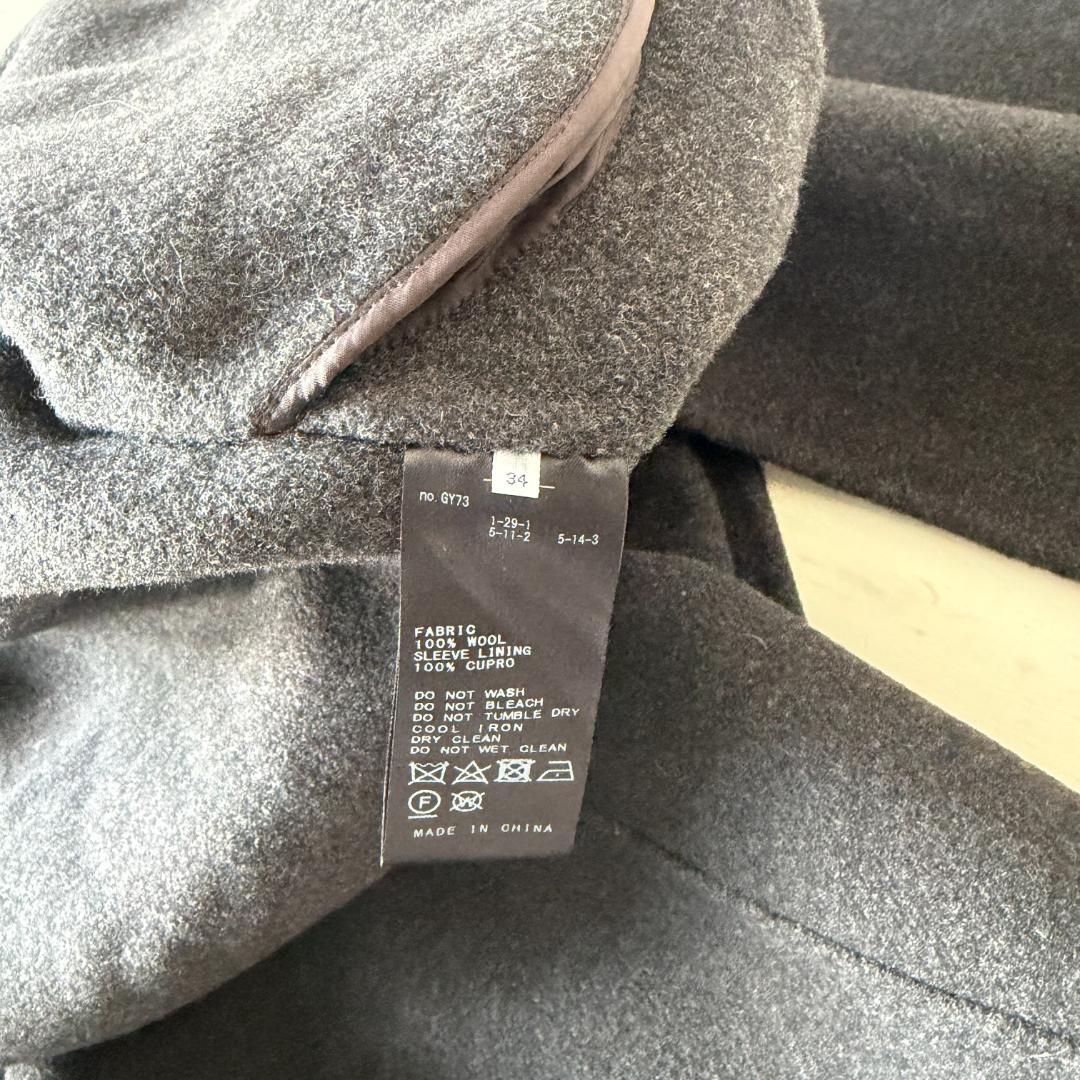 美品✨イエナ　MANTECO PUREダブルフェイスコート マンテコ 34