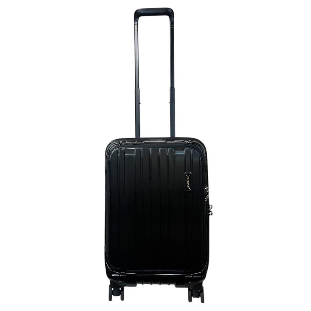 BERMAS バーマス 34L４輪キャリー　キャスターロック　ドリンクホルダー付