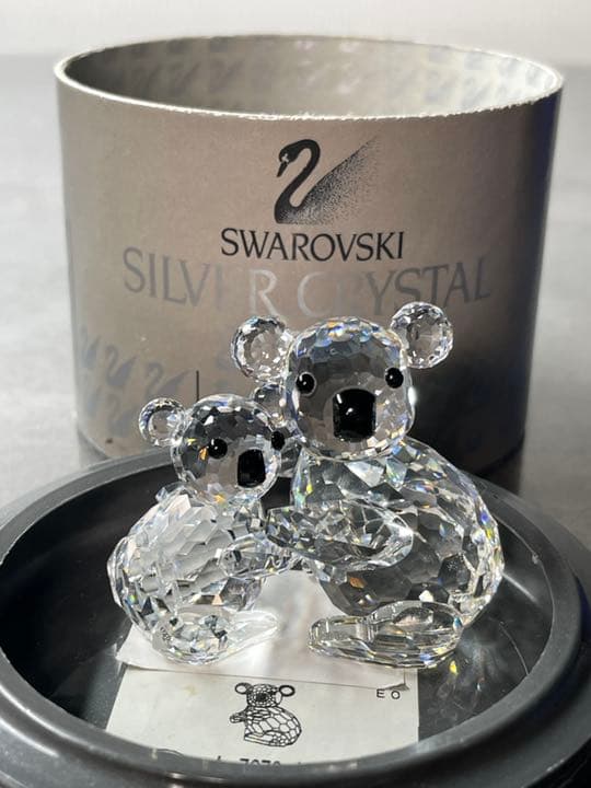 コアラの親子　2体セット　 スワロフスキー　美品　箱有り