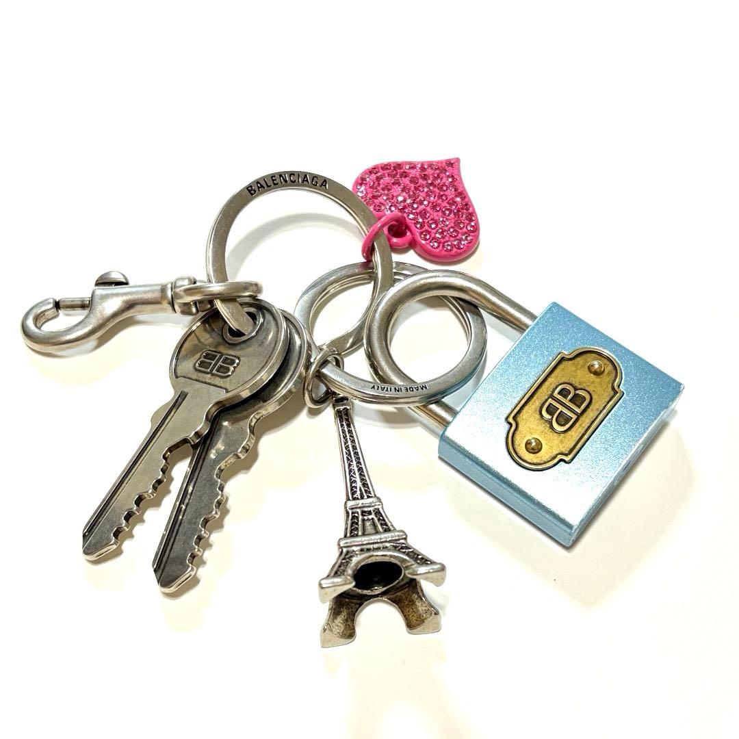 BALENCIAGAバレンシアガ パドロック キーチェーン