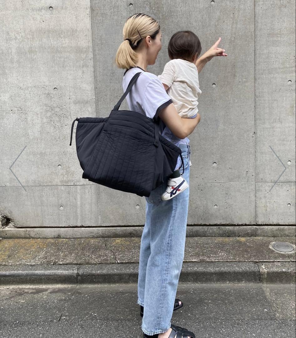 ソルプレーサ　キルティング マザーズバッグ