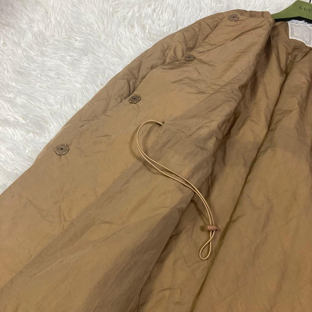 ビアズリー　袖バルーンキルトコート　BEARDSLEY バルーン袖キルトコート