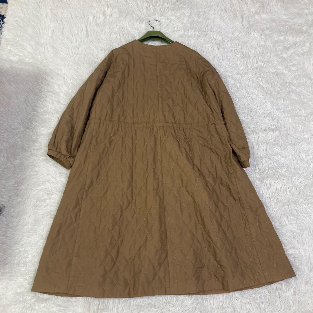 ビアズリー　袖バルーンキルトコート　BEARDSLEY バルーン袖キルトコート