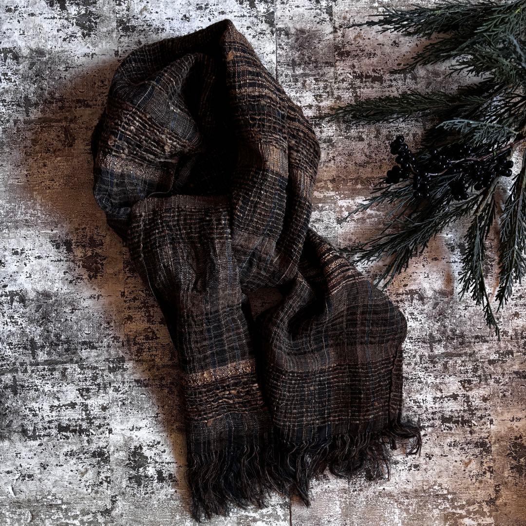 [Maki Textile] 真木テキスタイル 手織りストール