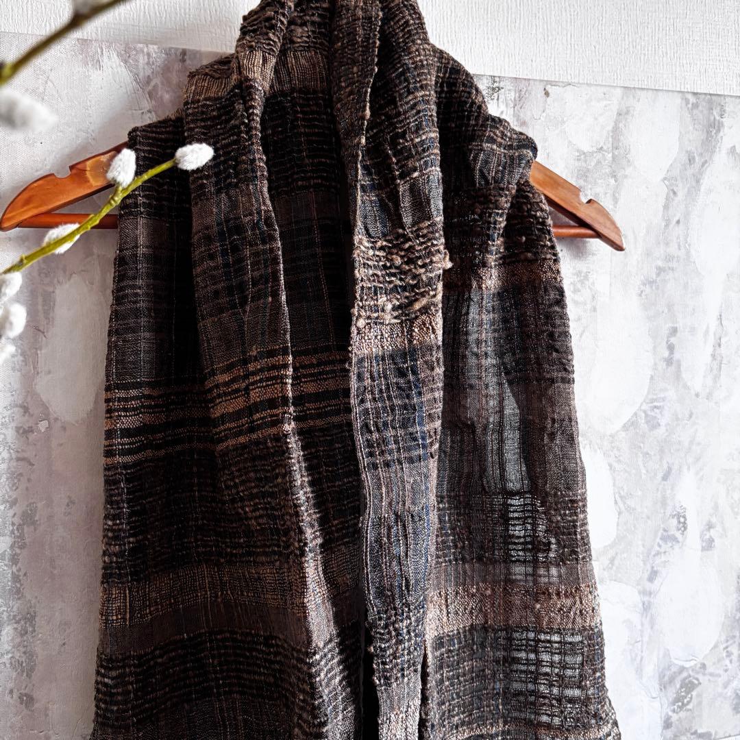 [Maki Textile] 真木テキスタイル 手織りストール