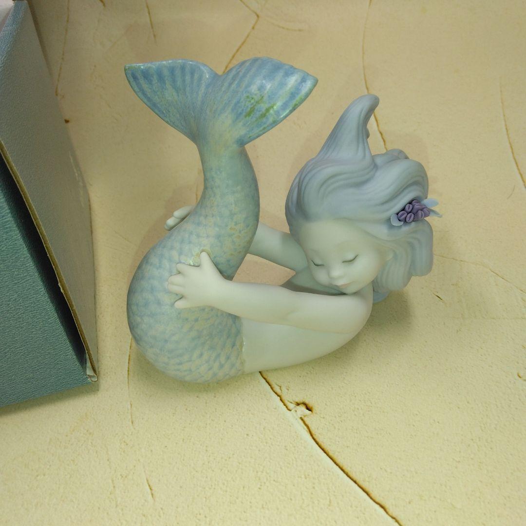 リヤドロ　リトルマーメイドブルー