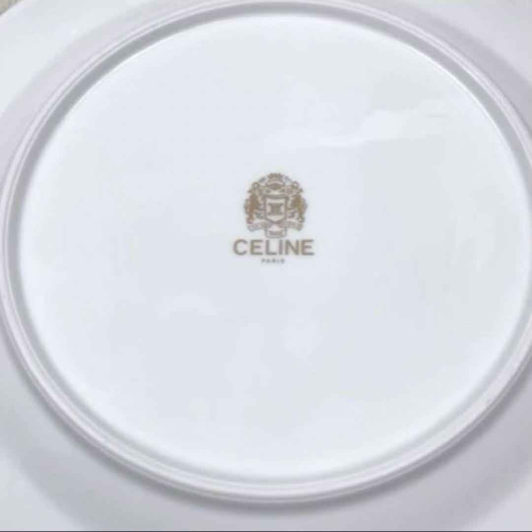 未使用品CELINE　セリーヌ　ディナー　プレート　大皿　マカダム　食器