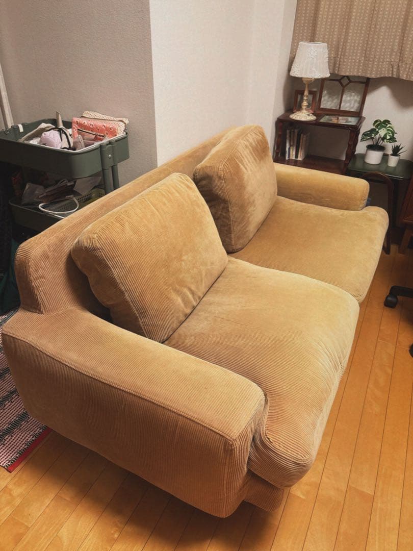 unico GREIG カバーリングソファ2.5シーター