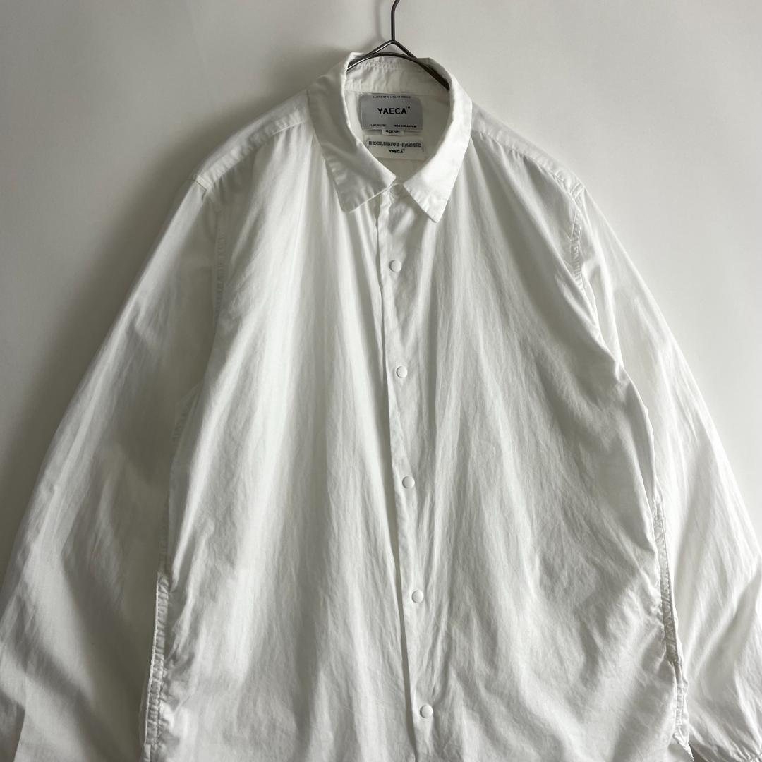 YAECA (hd) コンフォートシャツ M コットン ホワイト 白無地 日本製