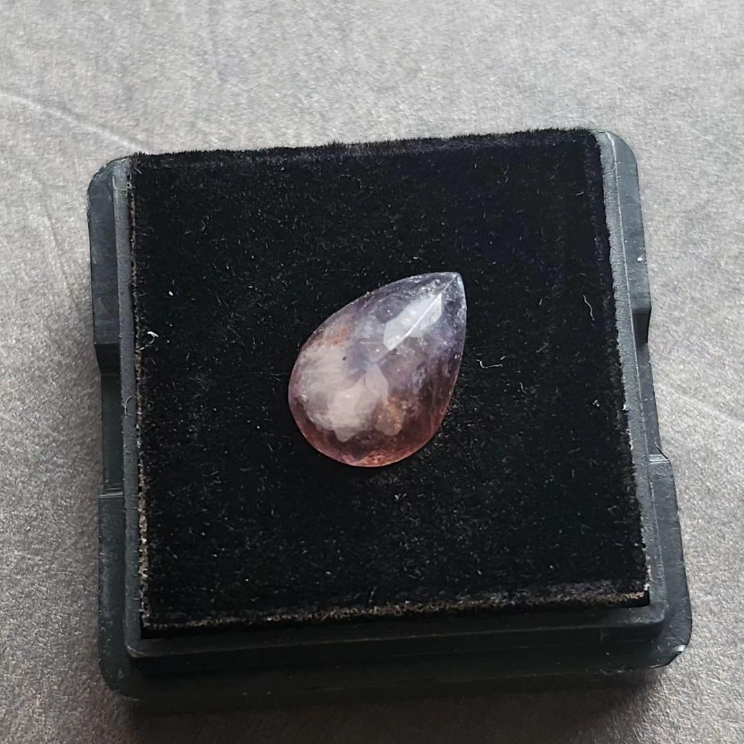 【一点物】アイオライトサンストーン ルース ペアシェイプ 雫 ドロップ ⑦✩.˚