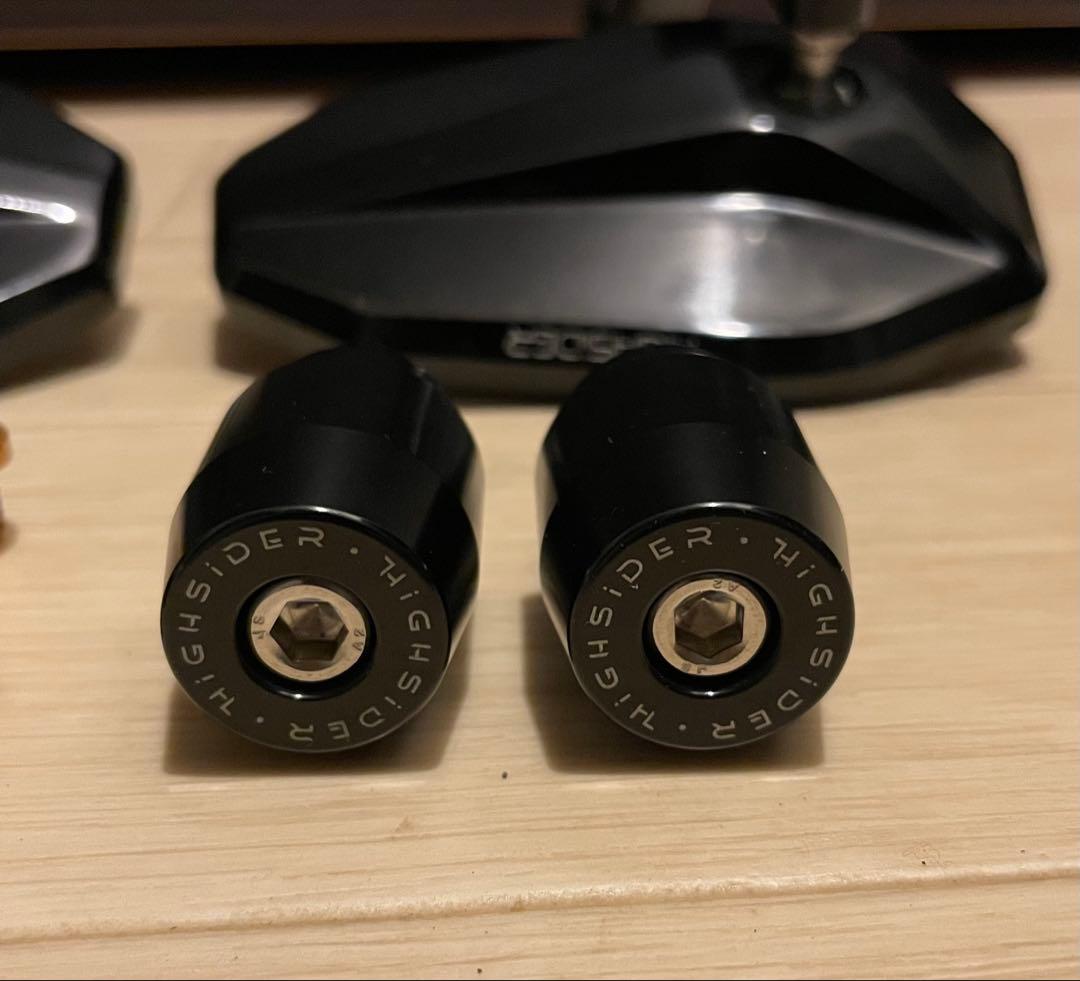 【専用】ハイサイダー　バーエンドミラー