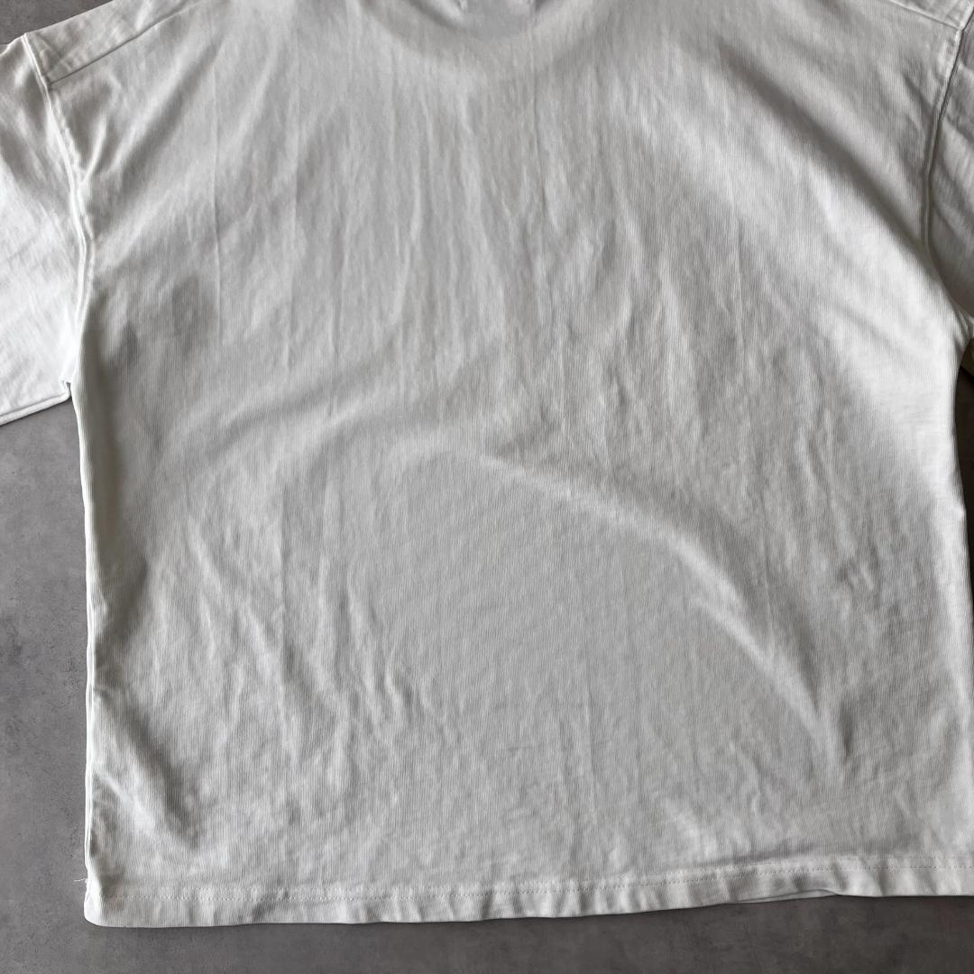 美品　ジルサンダー　ホワイトロゴTシャツ　S　ビッグシルエット　白　862