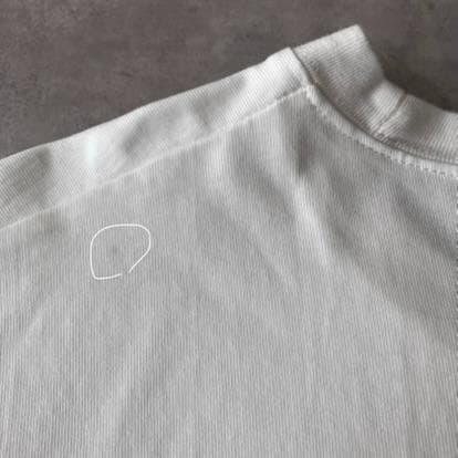 美品　ジルサンダー　ホワイトロゴTシャツ　S　ビッグシルエット　白　862