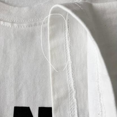 美品　ジルサンダー　ホワイトロゴTシャツ　S　ビッグシルエット　白　862