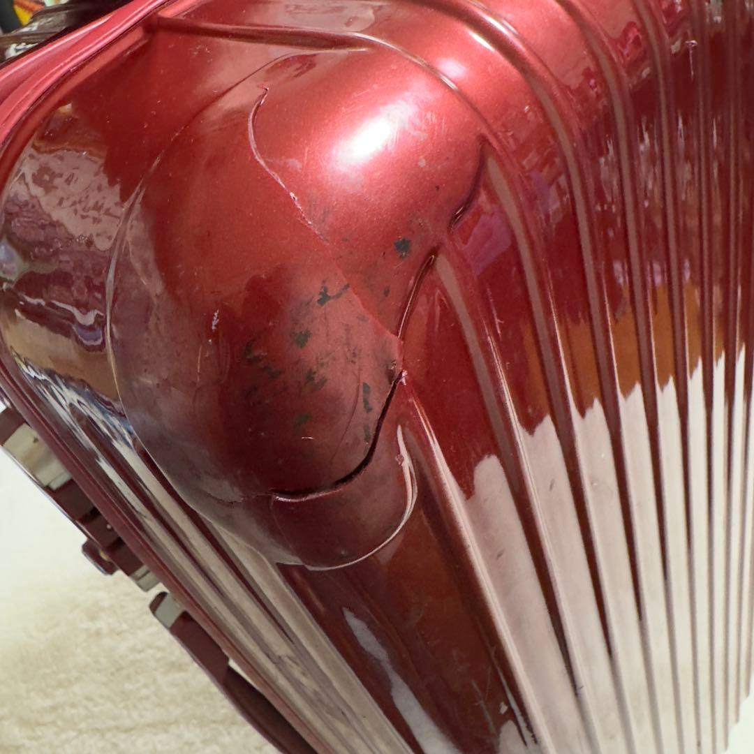 人気リモワ　TASロック　サルサ　キャリーケース　スーツケース4輪　58L赤