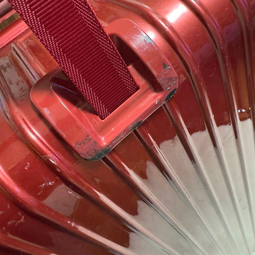 人気リモワ　TASロック　サルサ　キャリーケース　スーツケース4輪　58L赤