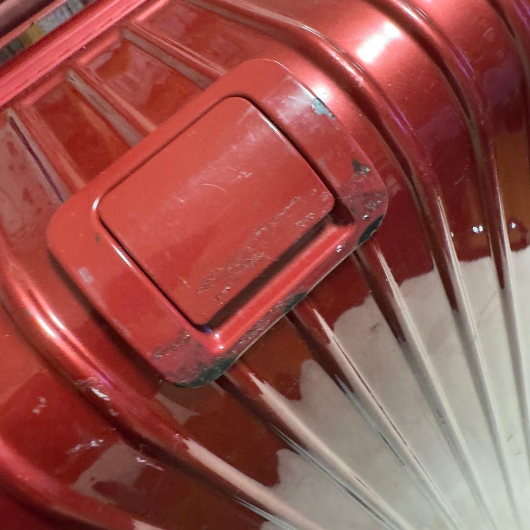 人気リモワ　TASロック　サルサ　キャリーケース　スーツケース4輪　58L赤