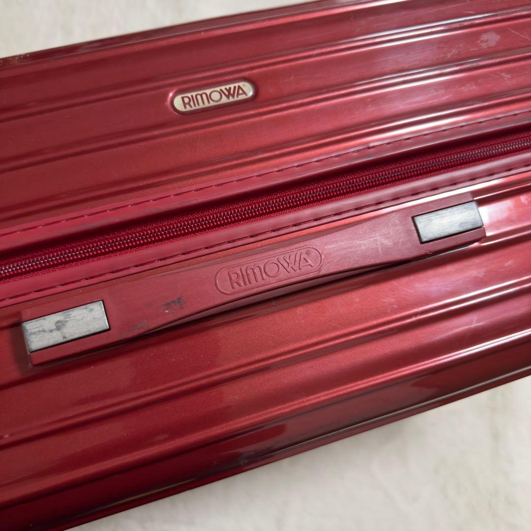 人気リモワ　TASロック　サルサ　キャリーケース　スーツケース4輪　58L赤