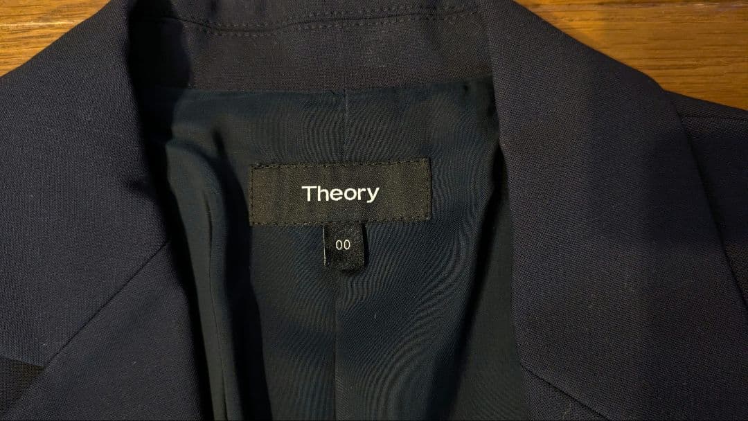 Theory ネイビー ビジネスパンツスーツ サイズ00