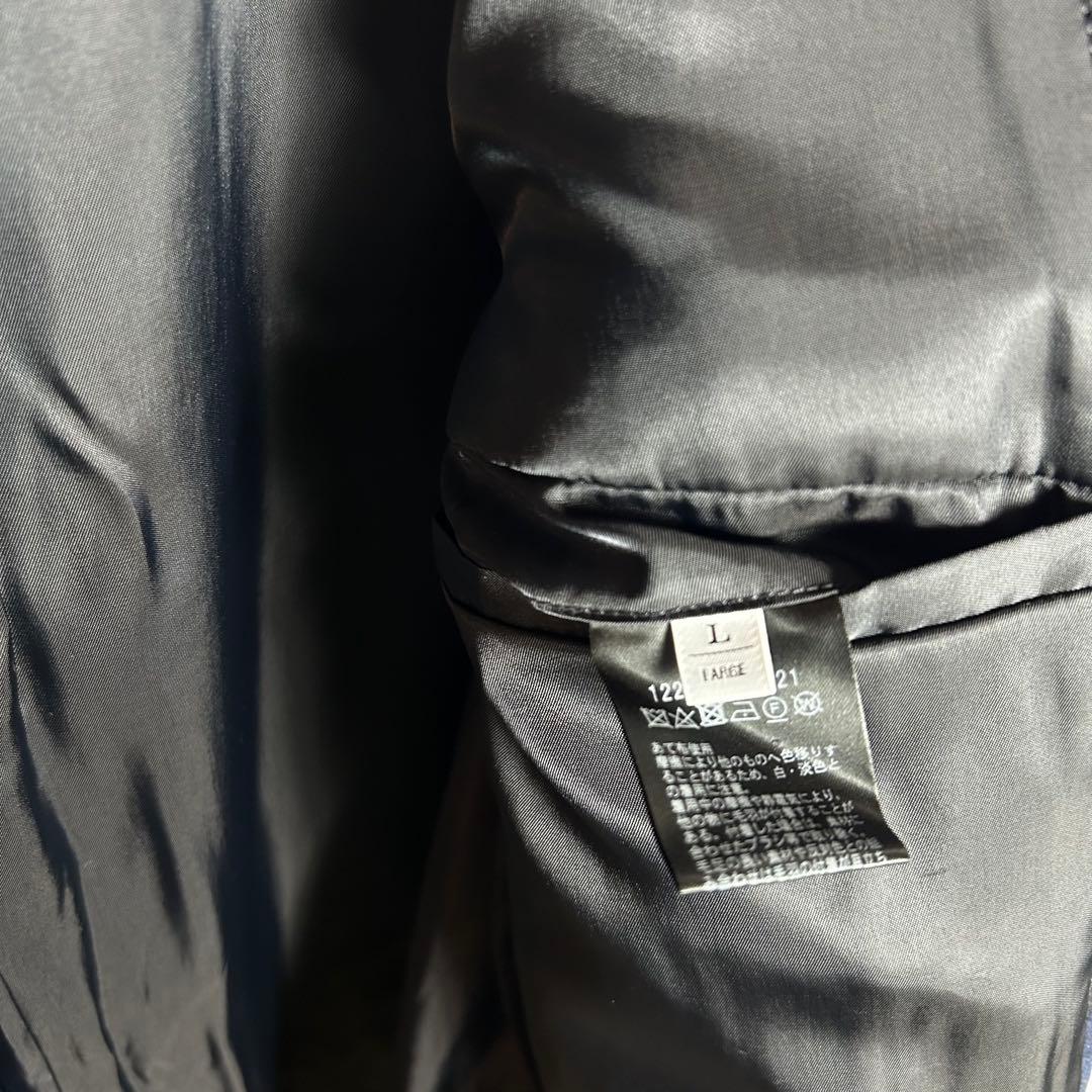 BEAUTY&YOUTH ソリッド 120S メルトン チェスターコートネイビー