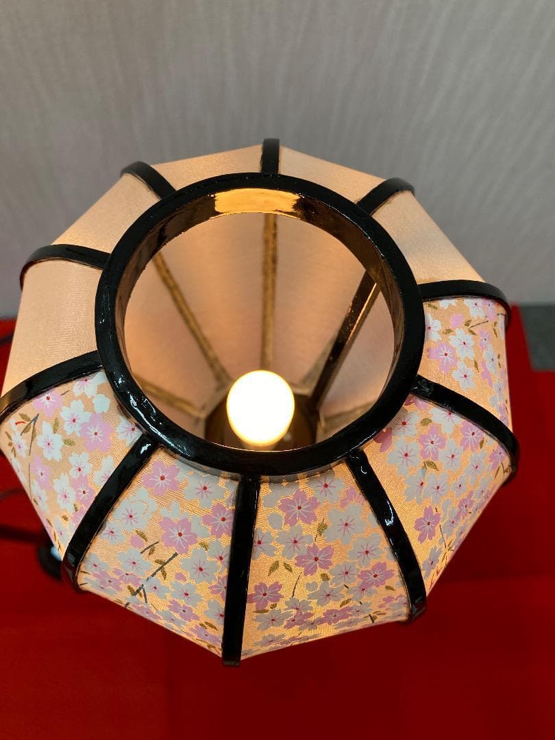 BO9 木製　高級雪洞　高さ66㎝位　雛道具　雪洞　親王飾り　雛灯り