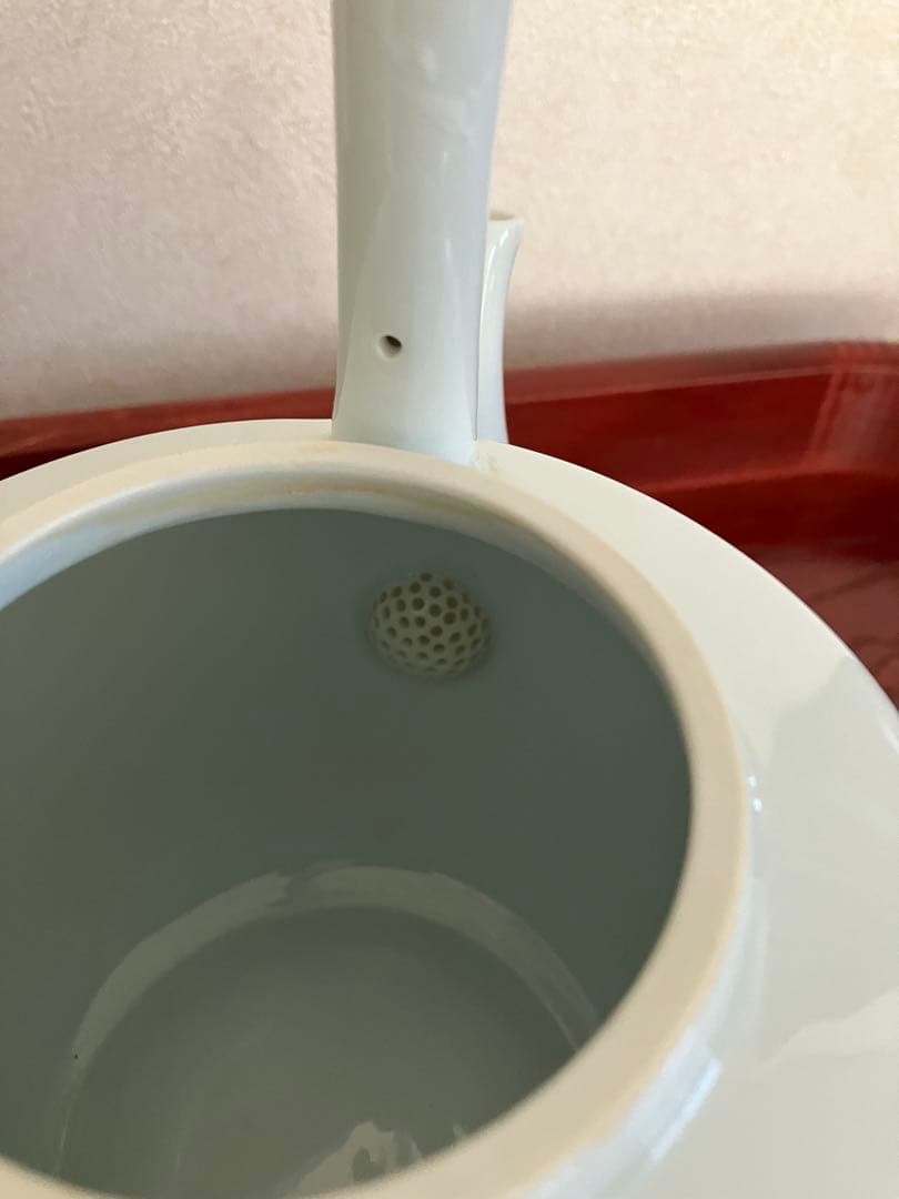 [有田焼]急須と蓋付き湯呑み　萬(山水)