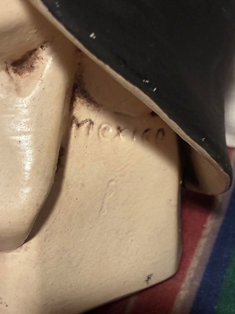 ビンテージ　スカル　髑髏　骸骨　貯金箱　インダストリアル　ネイバーフッド　レトロ