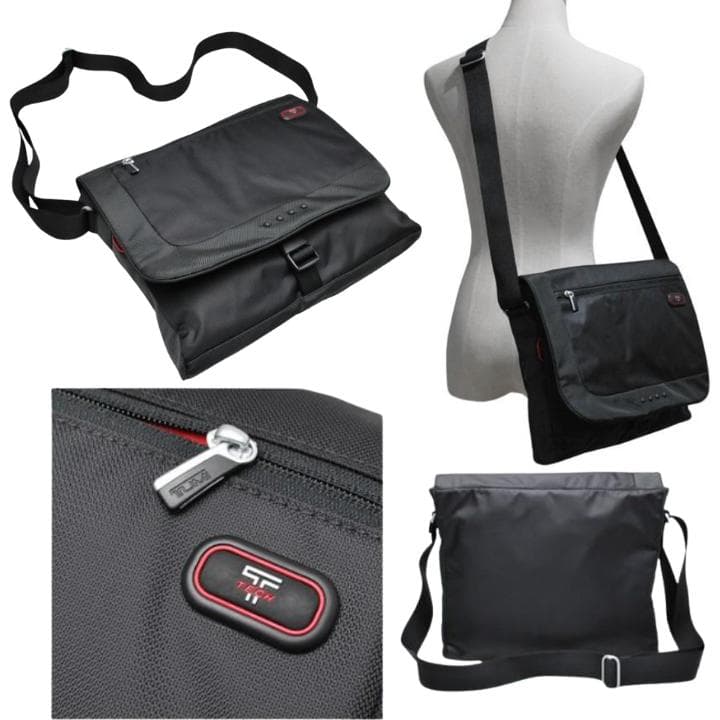 TUMI メッセンジャーバッグ トゥミ T-TECH ショルダーバッグ ブラック