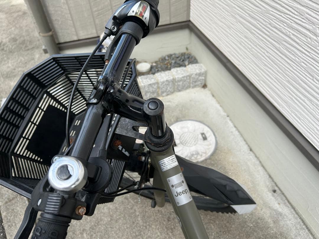 Jeep キッズバイク 22インチ オリーブグリーン【現地引き取り限定】京都市