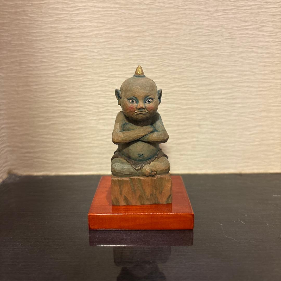 仏屋さかい作　子鬼　仏像フィギュア　イスム