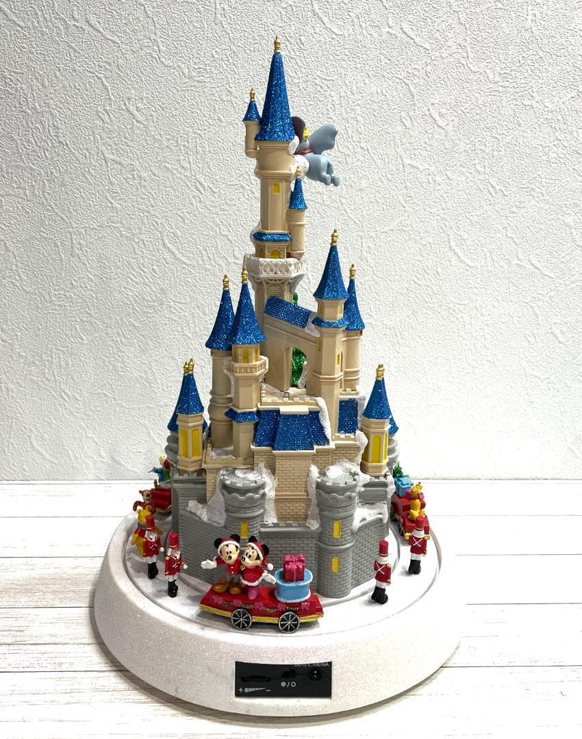 ディズニー クリスマス オルゴール　センターピース　パレードシーン 　大型