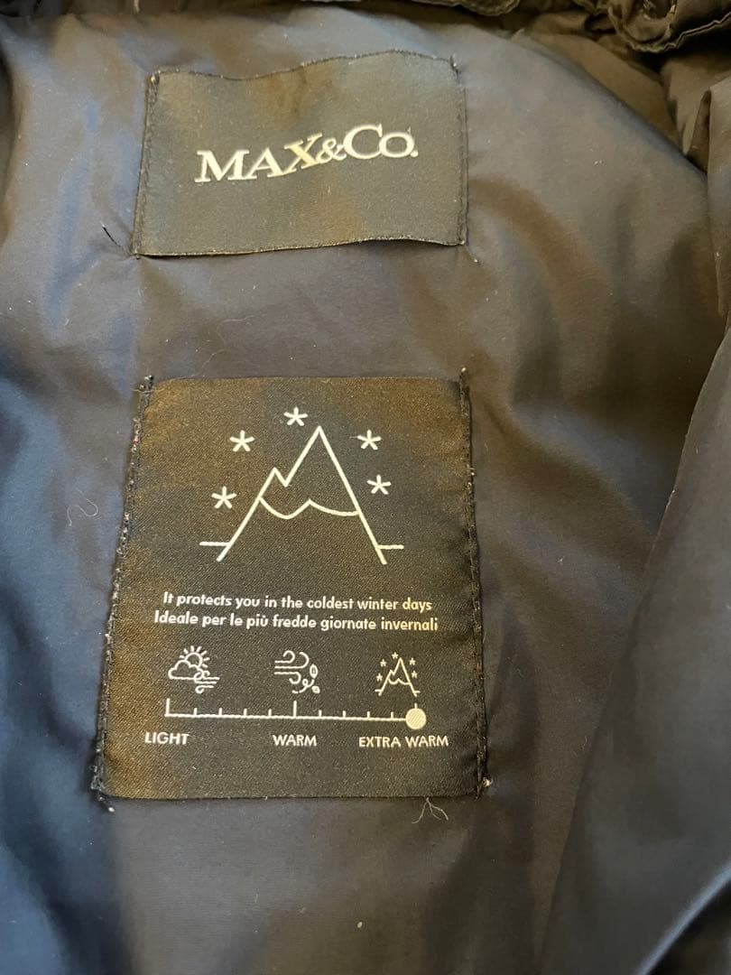 max&co ダウン　ロング　エクストラウォーム　L (40) 極暖