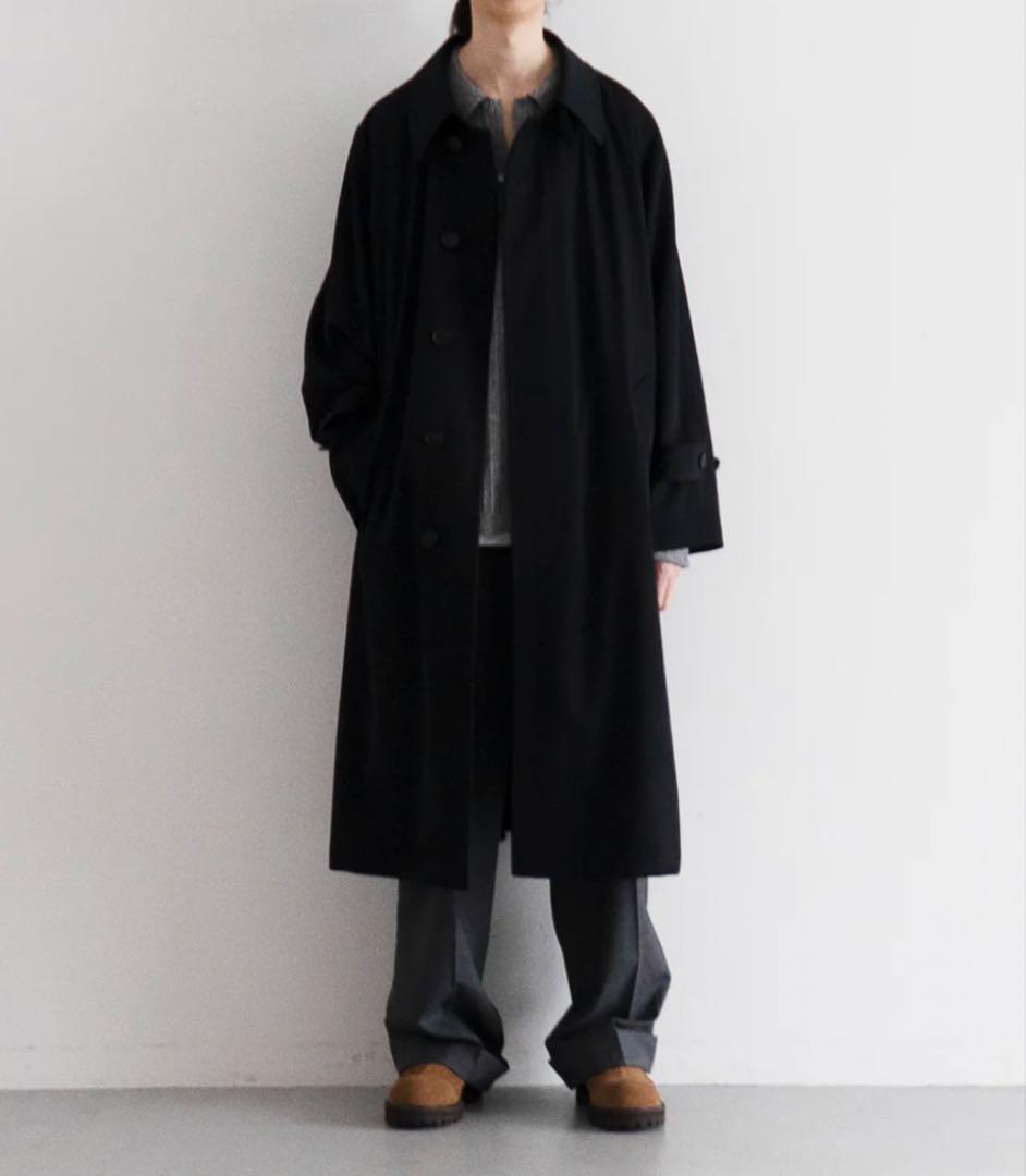新品 26SS AURALEE オーラリー ライトウールマックスギャバジンコート