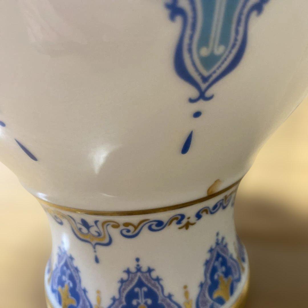 Noritake ノリタケ 花瓶 白磁 耳付花瓶 花器