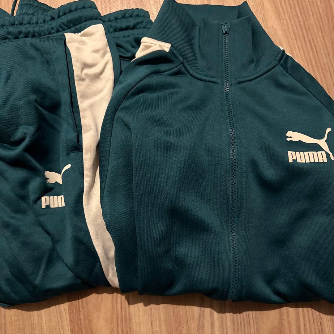 プーマセットアップ　緑 M